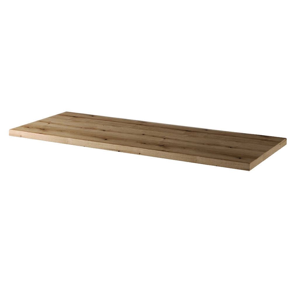 Mobile Sottolavabo NEWPORT da Parete con 3 Ante e Ripiano 100x60x40 cm - Nero/Effetto Rovere [en.casa]