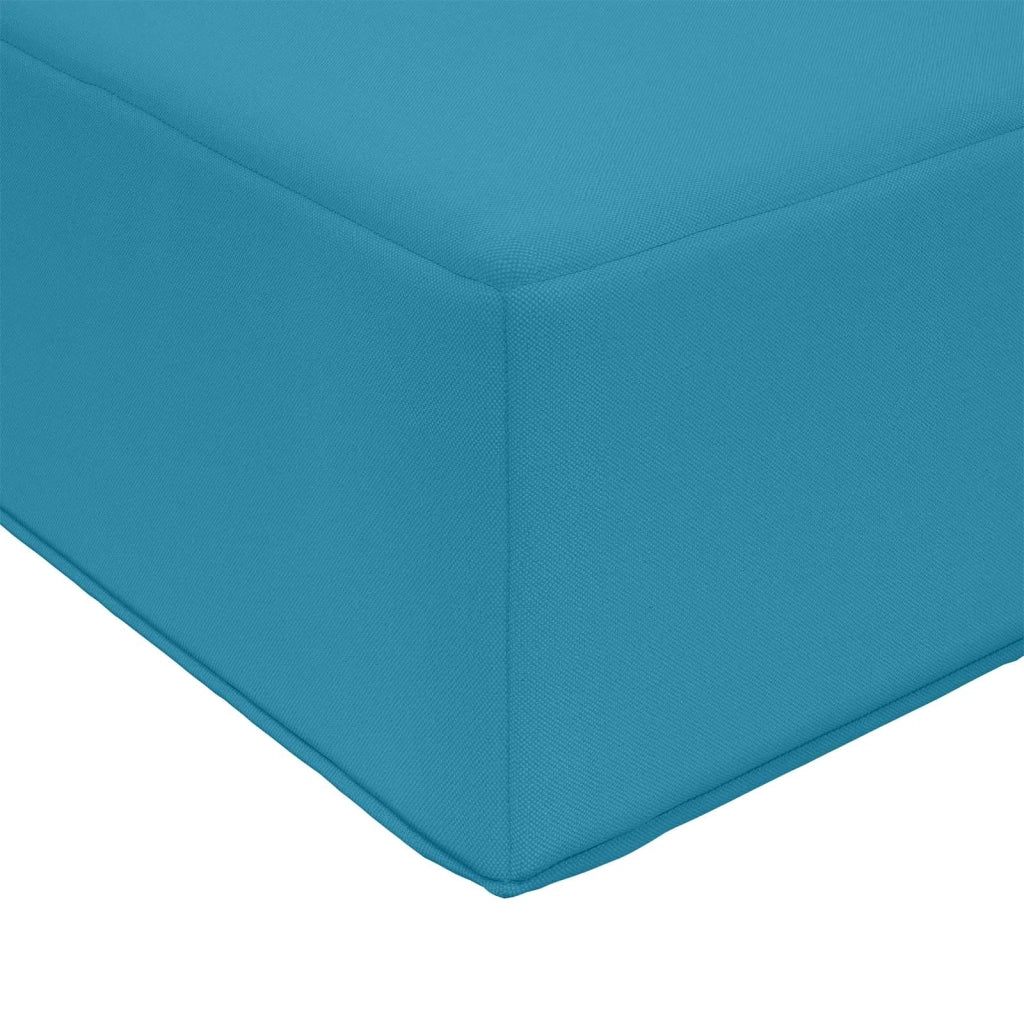 Cuscino per divano da esterno Blu Reale 80 x 80 x 8 cm 900822