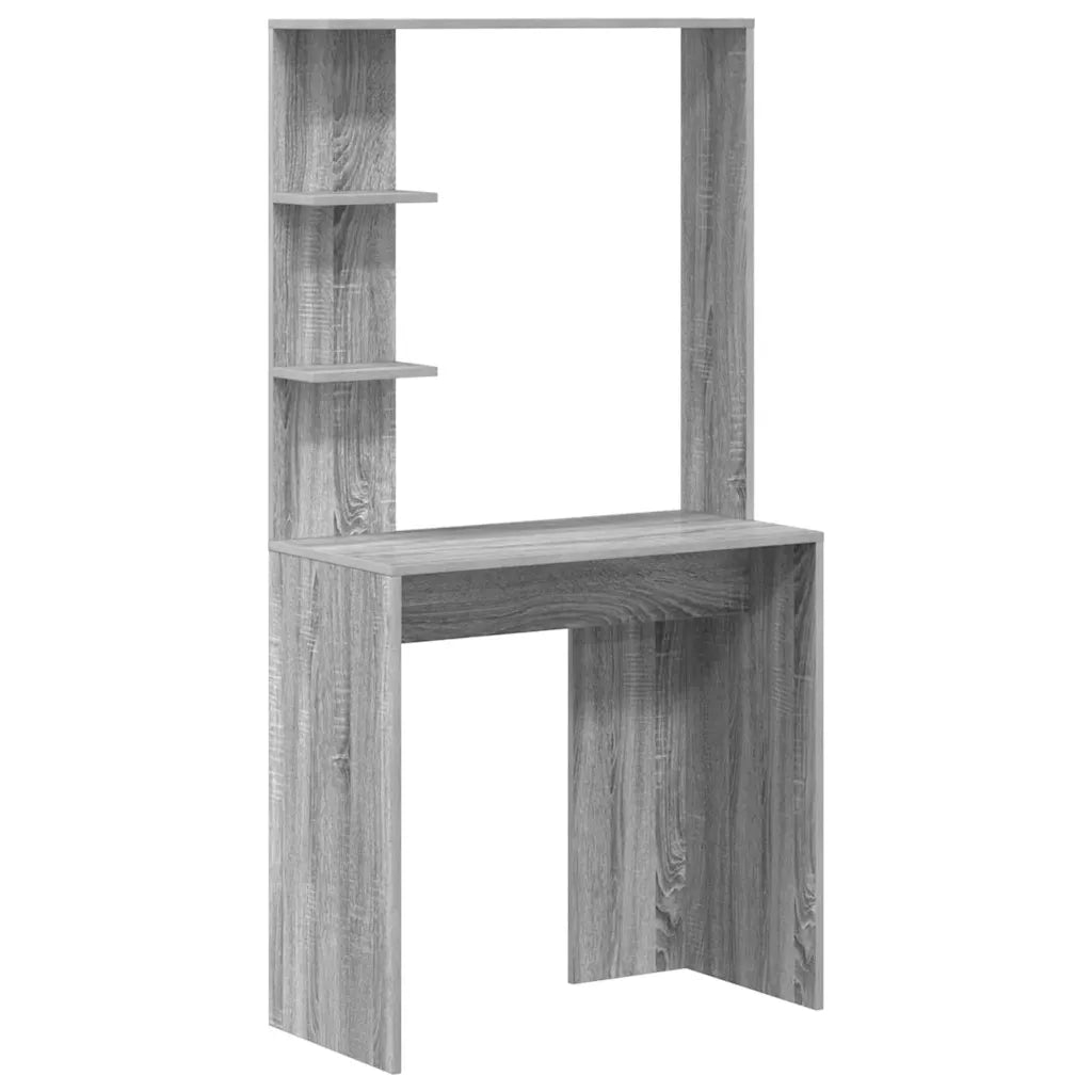 Scrivania Grigio Sonoma Legno ingegnerizzato 869343