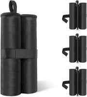Set di sacchi di sabbia 4 pezzi - Sacco di sabbia per tenda da festa - 600D tessuto Oxford - Capacità di 14,8 litri - Protezione robusta contro il vento - Sacco di sabbia per peso