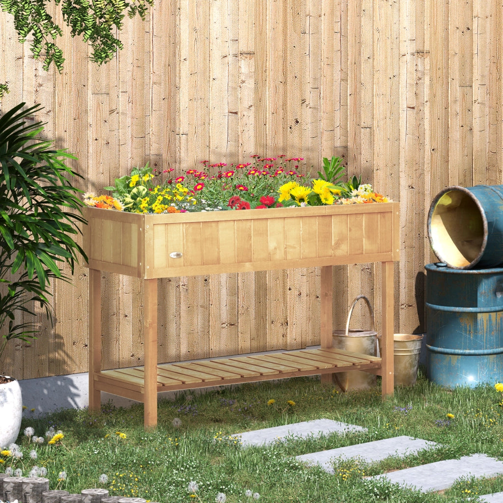 Tavolino da caff¨¨ con scaffale ¨C zephmum ¨C legno 110x46x76 cm