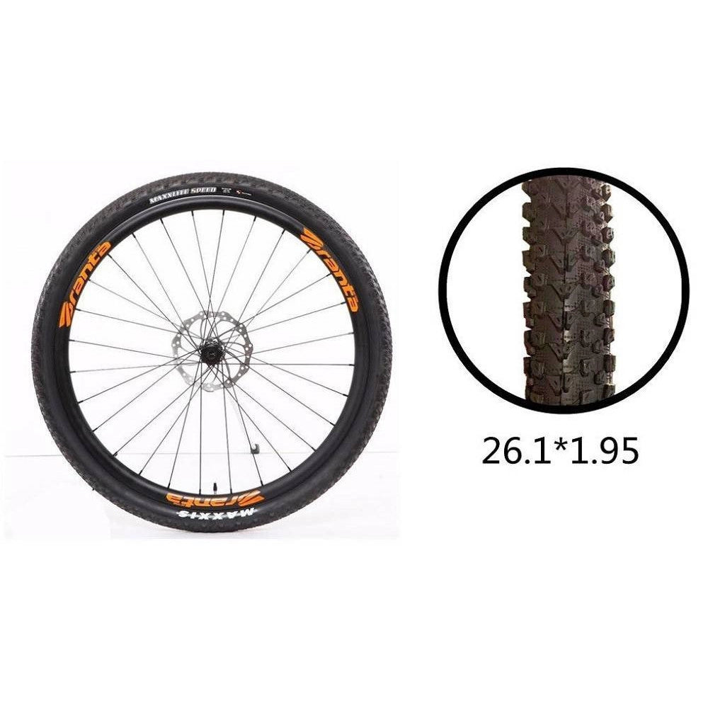 Trade Shop - Copertone Ruota Pneumatico Gomme Per Bici Bicicletta Mtb Bike 26.1×1.95 Zx-8110 -