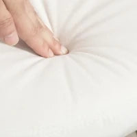 Sedia a Forma di Conchiglia Poltrona da Toeletta Sedia in Velluto Sedia da SaSet con Piedi in Metallo Dorato Crema