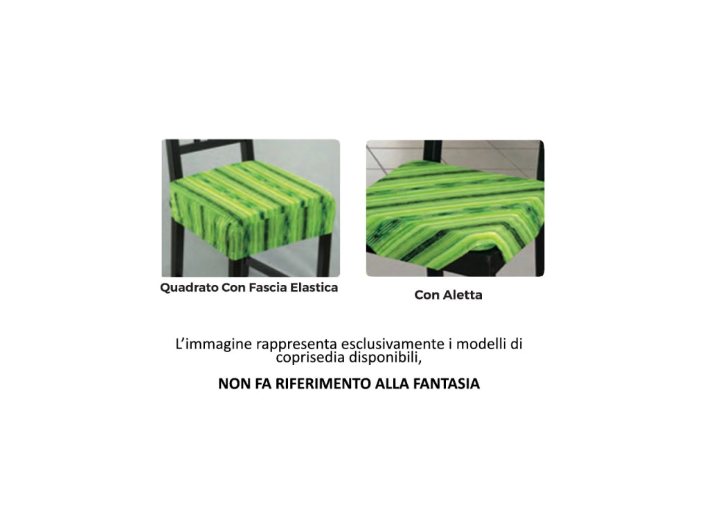 Set Cuscini Coprisedia Imbottiti Cinigliati Sfoderabili Modello Floreale Lavanda Made In Italy - Aletta 6Pz - Lavanda