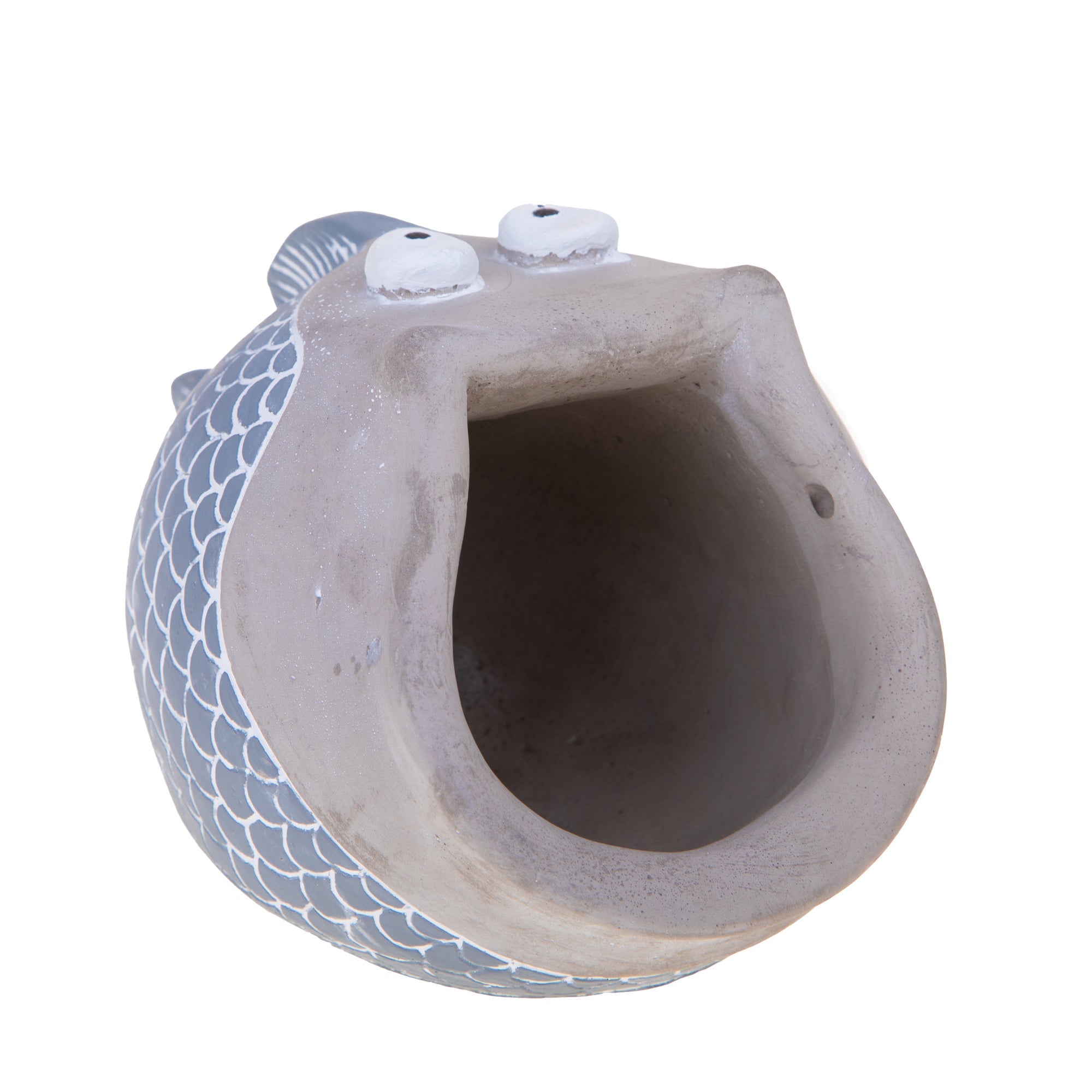 Set 2 Contenitori Decorativo Pesci 20x12,5 H 11,5 cm