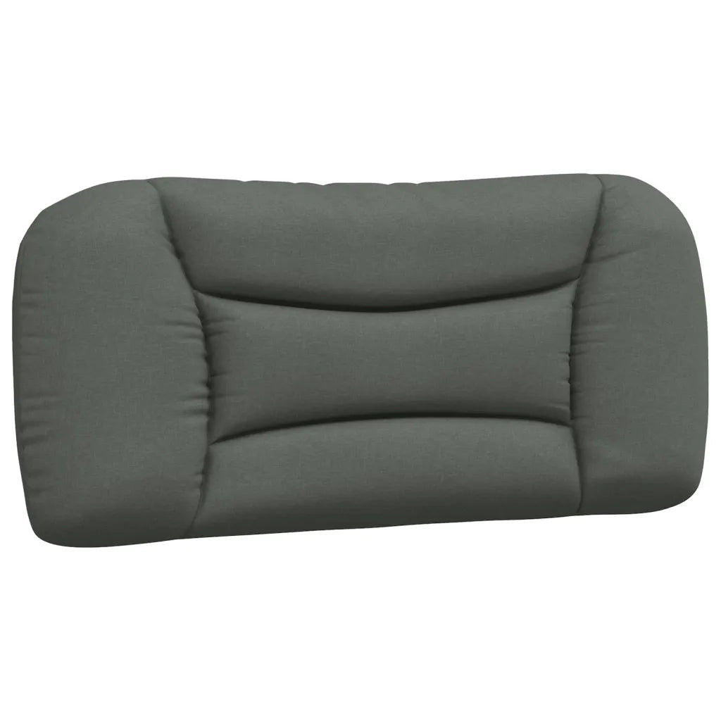 Cuscino Testiera Hvar Grigio Scuro 80 cm in Tessuto CFW6039798
