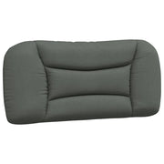 Cuscino Testiera Hvar Grigio Scuro 80 cm in Tessuto CFW6039798