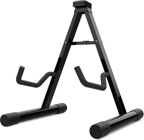 Standard acustico per chitarra classica - struttura robusta e stabile - pieghevole - leggero - accessori di trasporto