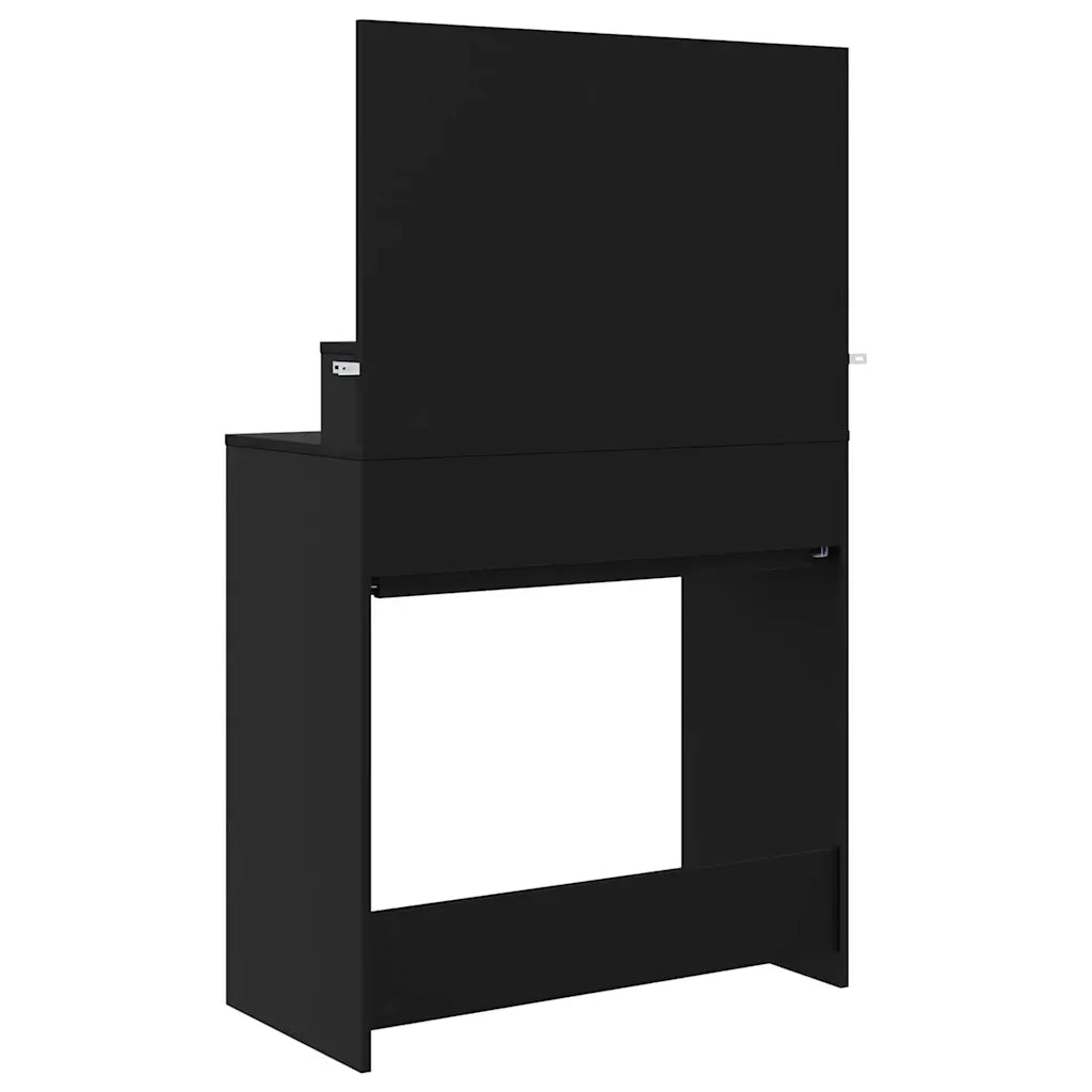 Toeletta | Tavoli da Trucco per Camera da Letto Nero 80 x 39,6 x 135 cm