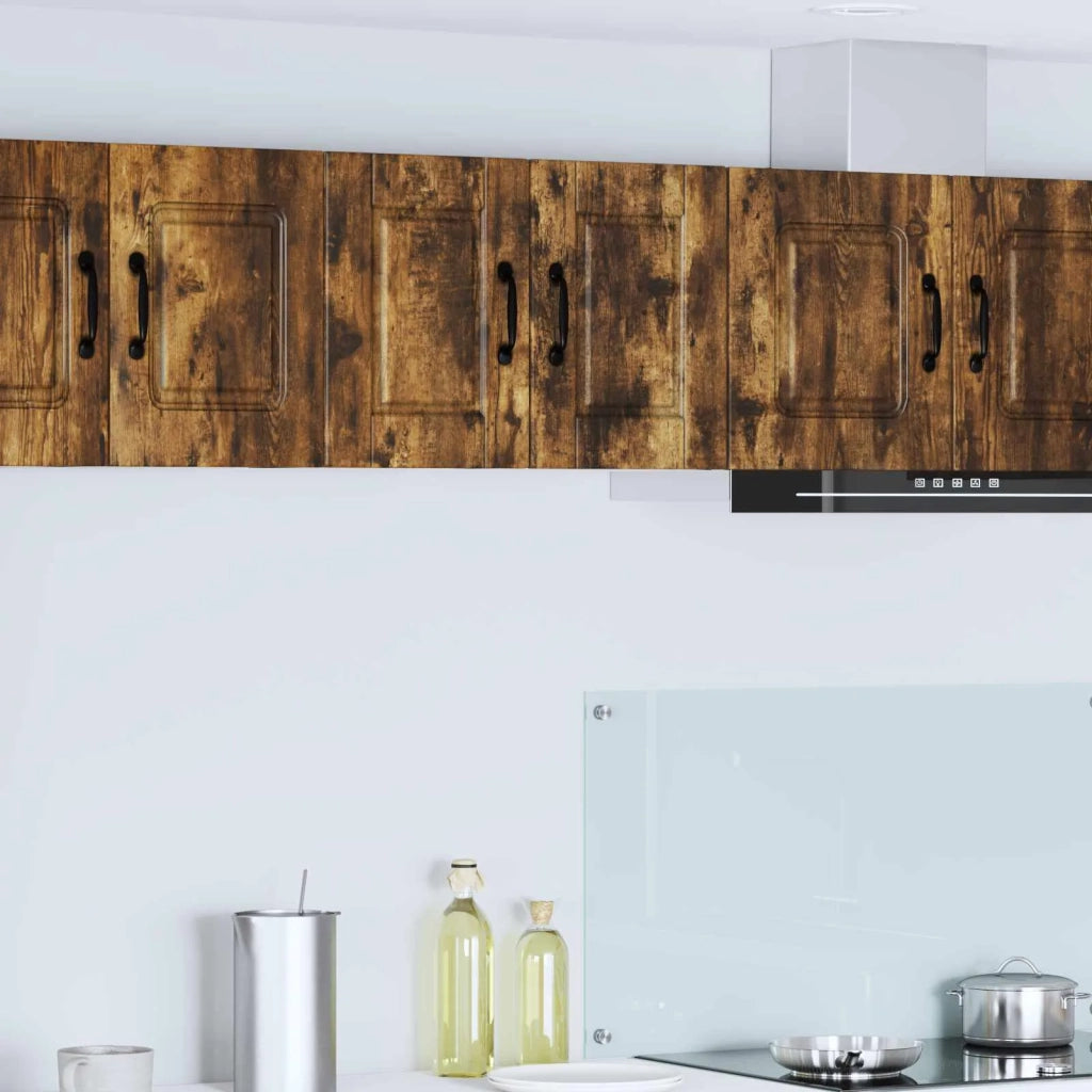 Pensile da cucina | Armadietto a muro PORTO Rovere fum¨¦ 30 x 31 x 40 cm