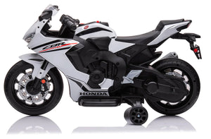 Macchina Elettrica per Bambini Licenza Ufficiale Honda CBR1000RR 10,8V 3,1Ah Bianco