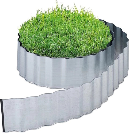 Edging per giardino e prato 8 m - Diversivo per bordo giardino e prato - Flessibile e di alta qualità - Argento 

Modello: 
Specifica: 
Codice prodotto: