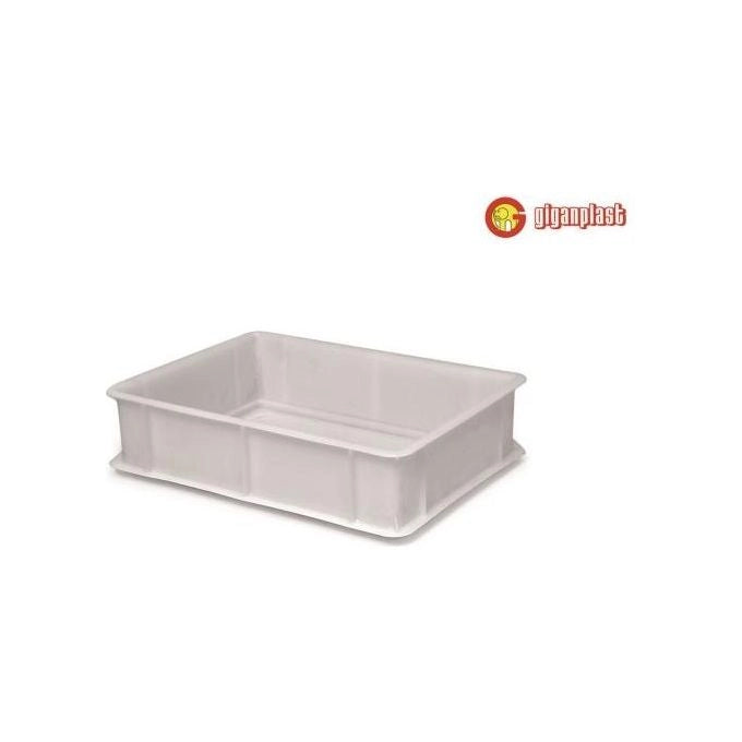 Giganplast 82414 Cassetta Portaimpasto Service Sovrapponibile in Polipropilene 30x40x10 cm 10 Lt colore Bianco