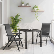 Set da Pranzo per Giardino 3 pcs Grigio 3379275