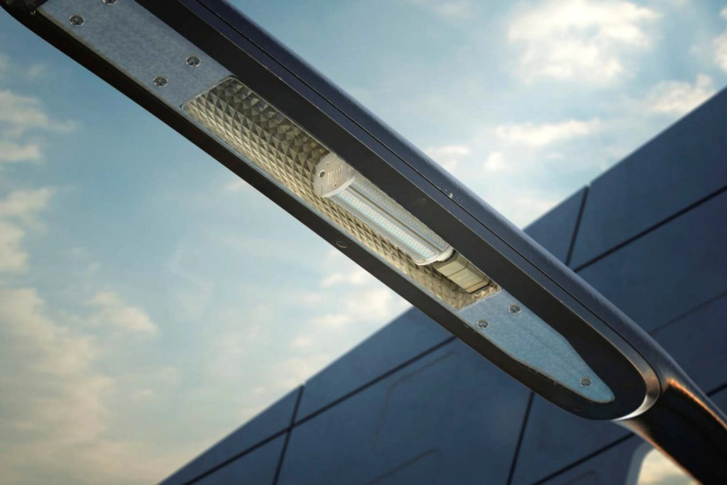 Smile Proiettore LED 60W Retrofit E40 Angolo 120 gradi 2200K IP64 Lampadina ad alta efficienza per illuminazione professionale di spazi esterni