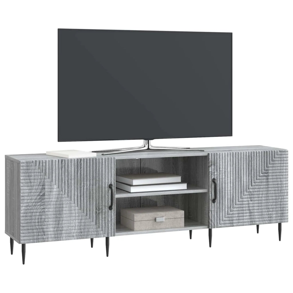 Mobile TV Grigio Sonoma 150 x 31 x 50 cm Legno ingegnerizzato 894921