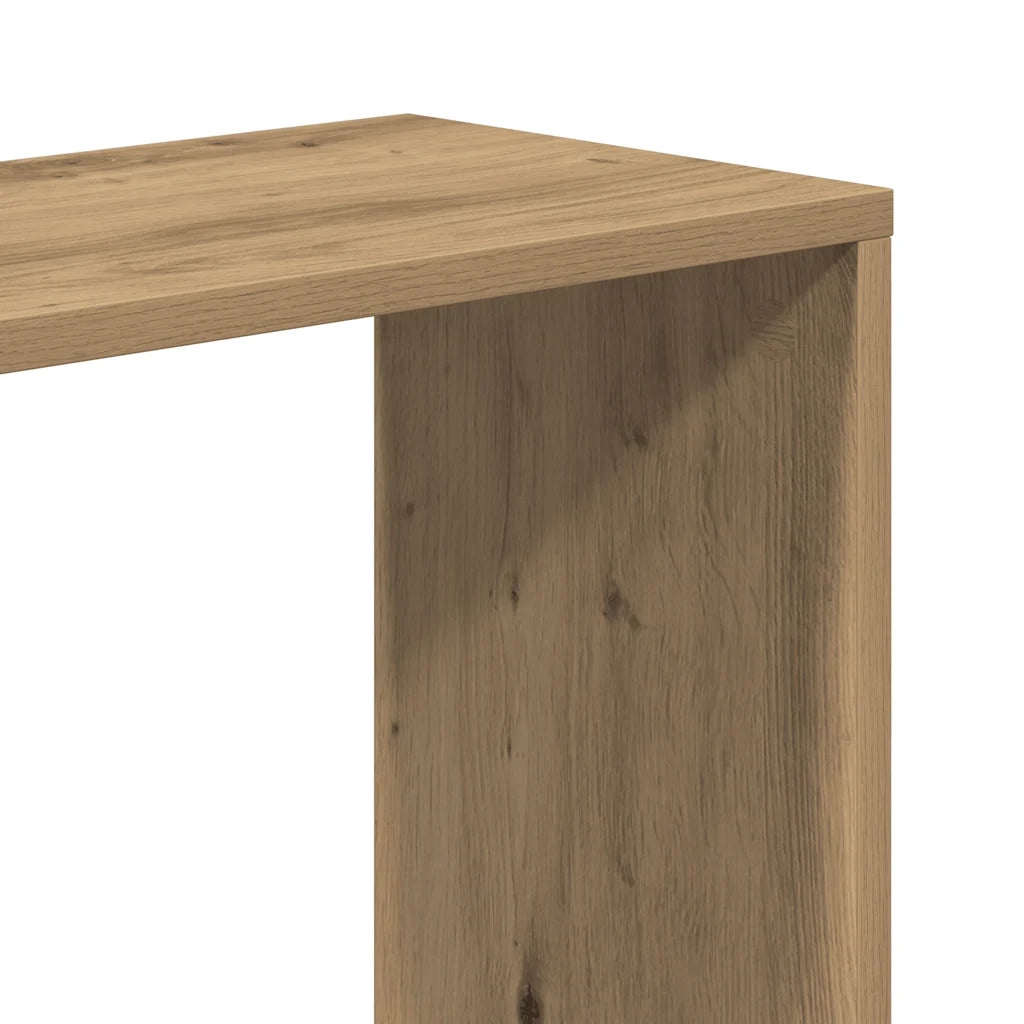 Libreria 5 Piani Rovere Artigianale 80,5x23,5x162,5 Multistrato