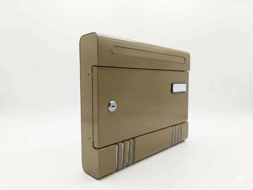 Cassetta postale da esterno Luxury Large - Bronzo - 1 comparto