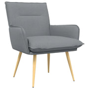 Poltrona Grigio Chiaro Tessuto 42047698