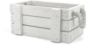 Pianta rettangolare elegante - versatile e duraturo - 1 pezzo - legno naturale