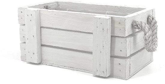 Pianta rettangolare elegante - versatile e duraturo - 1 pezzo - legno naturale