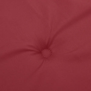 Cuscino per Panca Rosso Vino 150x50x4 cm in Tessuto Oxford