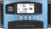 Controller di Carica Solare 12V/24V 100A Tracciamento MPPT Adattivo - Display LCD - Carica Dual USB - Lader per Pannelli Solari