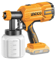 Aerografo per verniciare batteria litio p20s 20v ingco