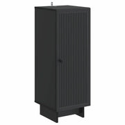 Credenza Nero 33 x 34,5 x 90 cm Legno ingegnerizzato