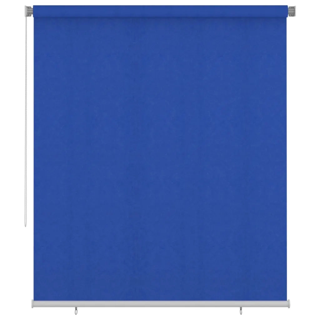 Tenda a Rullo per Esterni 200x230 cm Blu HDPE
