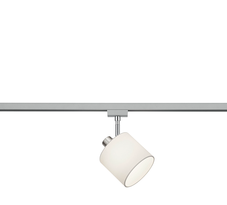 Faretto Tommy Spot Orientabile con Paralume Bianco 12 cm Duoline GD Trio