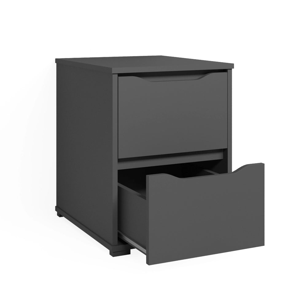 Vicco Comodini camera da letto Antracite 40.2 x 53.6 cm