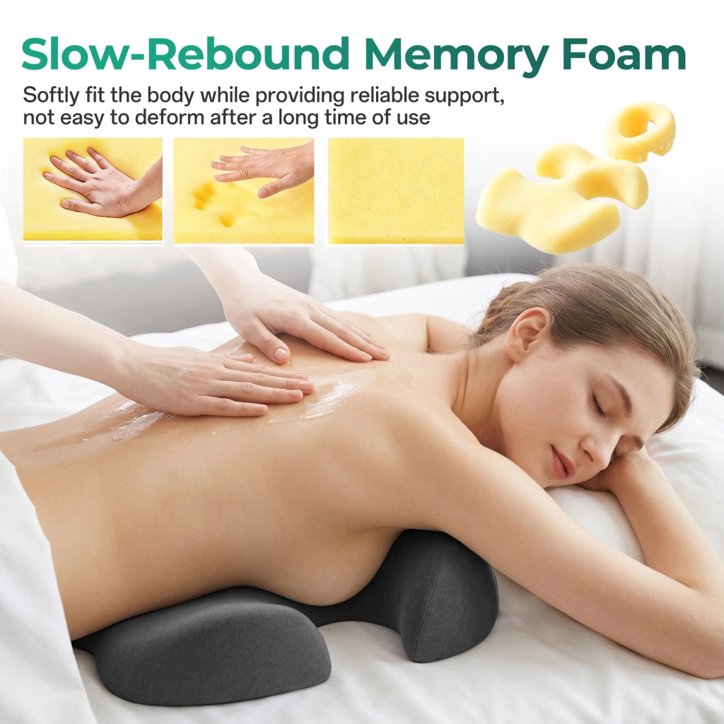 Cuscino di supporto per massaggi ¨C Minimal ¨C adatto a benessere e sonno post operatorio