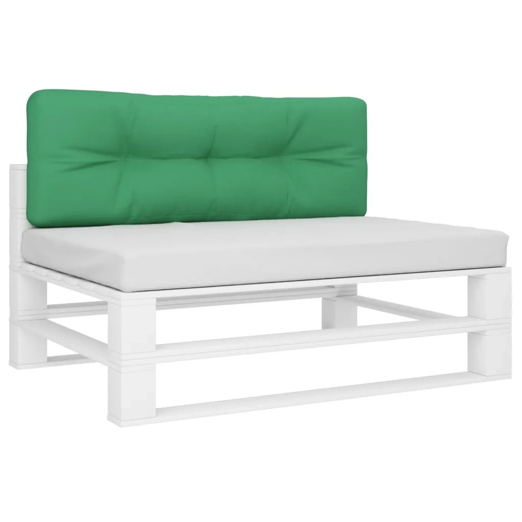 Cuscino per pallet | Cuscini per sedie Verde 120x40x12 cm in Tessuto