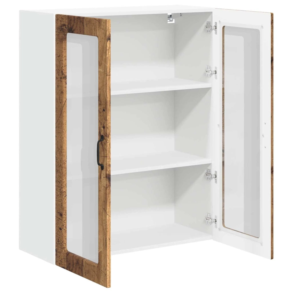 Pensile cucina con porta Lucca Legno antico 80 x 31 x 100 cm 885163