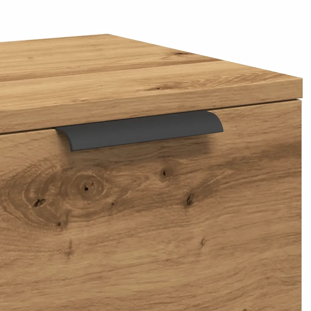vidaXL Credenza Rovere Artigianale 60x30x70 cm in Legno Multistrato