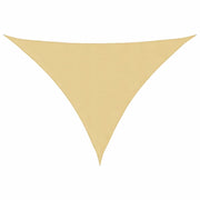 Vela Parasole | Telo Ombra | Vela da ombra Sabbia 7x5x5 m 100% Poliestere Oxford