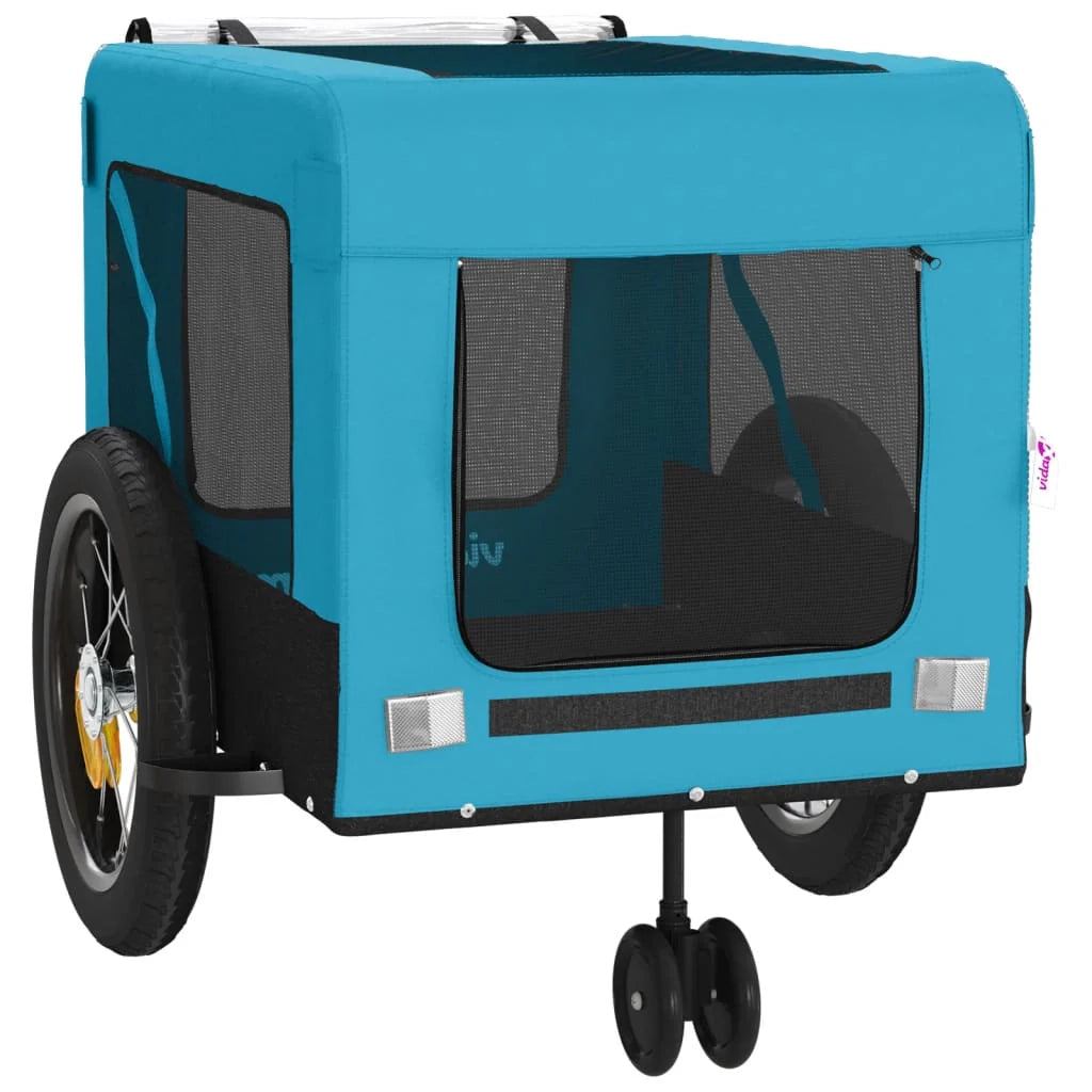 Rimorchio/carrello per animali domestici blu 02_0044257