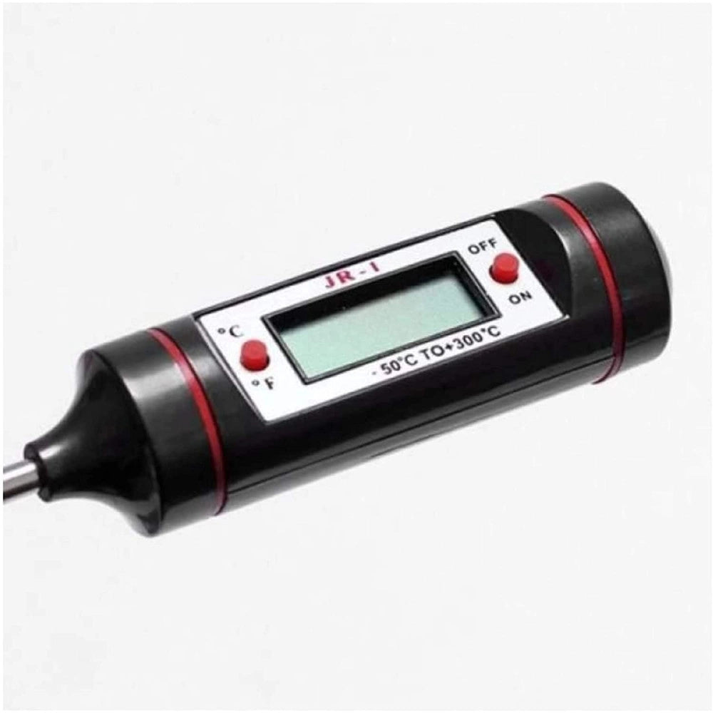 Trade Shop - Termometro Digitale Per Alimenti Cibo Liquidi Latte Jr-1 Con Custodia -