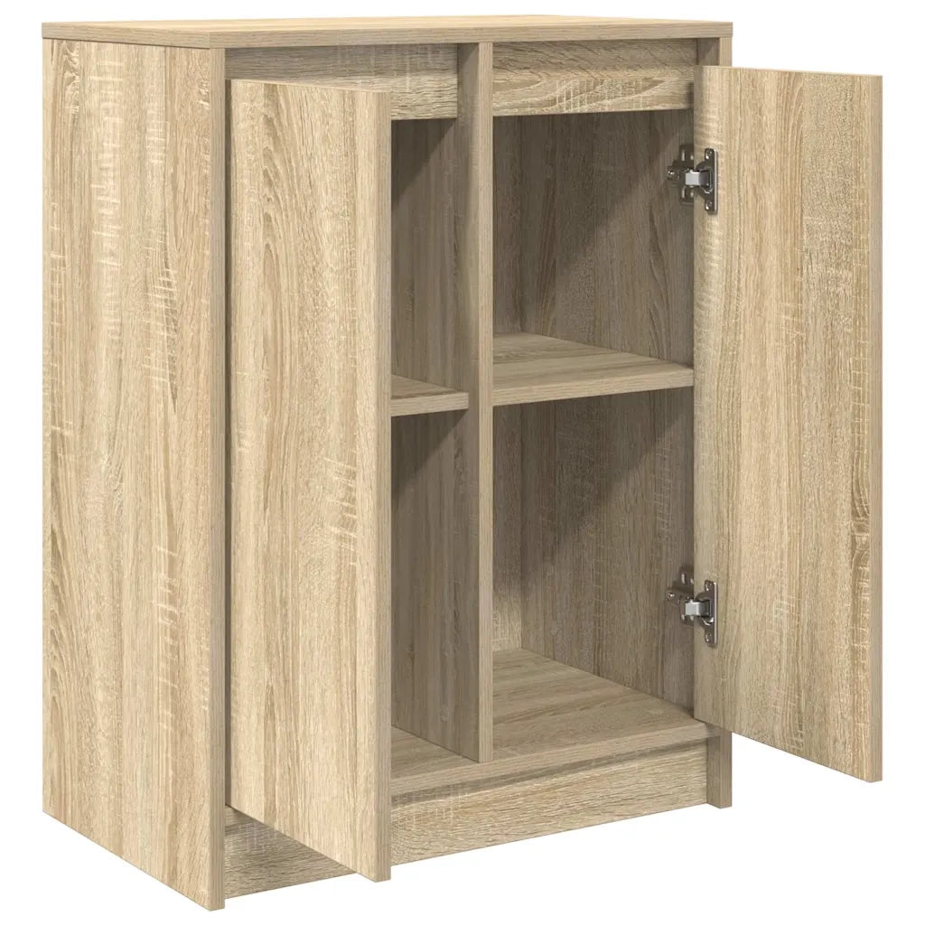 Credenza-Buffet-Armadio da cucina Rovere Sonoma 57x34x76 cm in Legno Multistrato