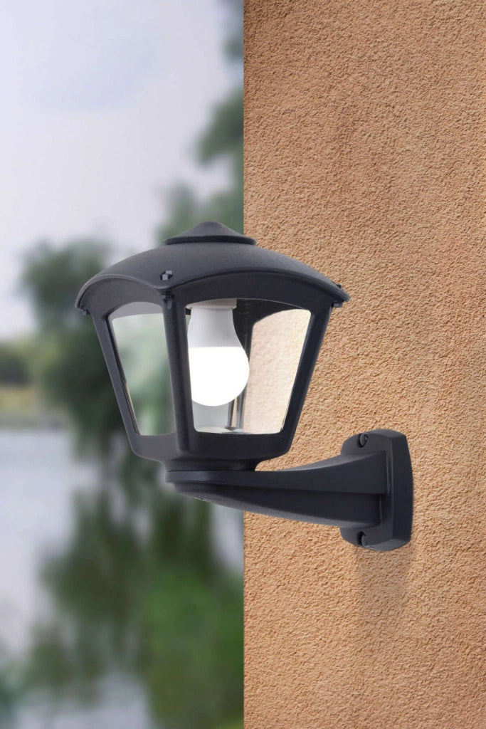 LERICI APPLIQUE 1 LUCE NERO IP55 ATTACCO E27