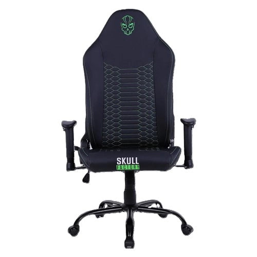 Sedia gaming skull factory sf acc0114 master black e green
