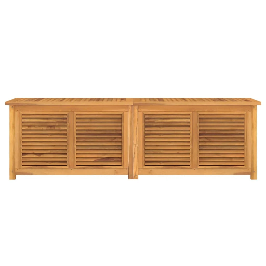Box portaoggetti da giardino e borsa 175 x 50 x 53 cm legno massello di teak 02_0013132