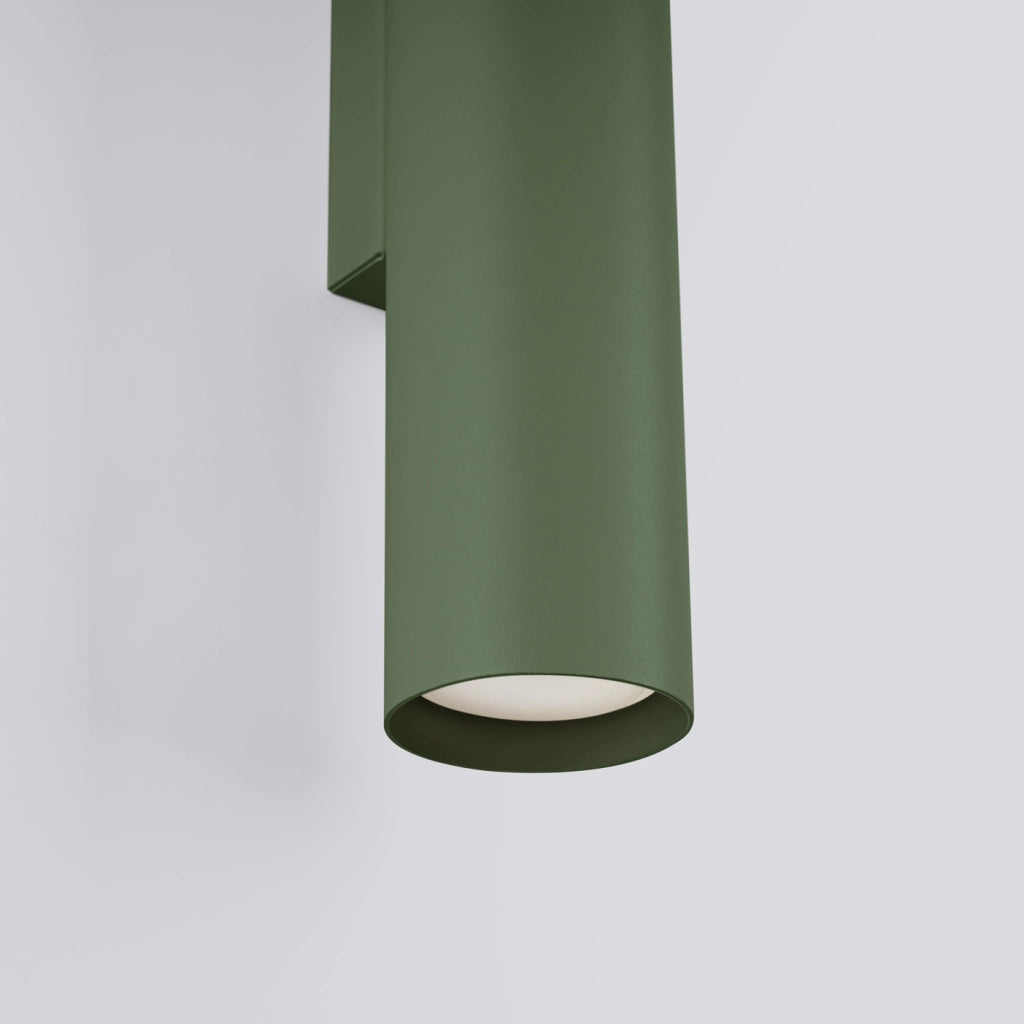 Lampada da parete LAGOS 2 verde oliva