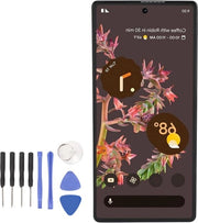 Scherm di sostituzione per Pixel 6 5G - Touchscreen OLED Digitizer Montaggio - Rilevamento impronte digitali - Kit di riparazione