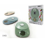 Trade Shop - Bilancia Cucina Digitale Fino A 5kg Display Lcd Autospegnimento 3 Colori 690225 -