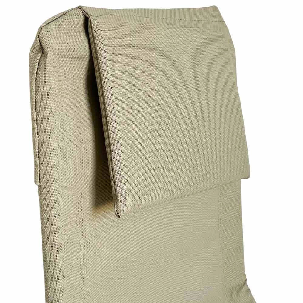 Sdraio lettino metal far Beachtlux oscillante beige ecru new 2024