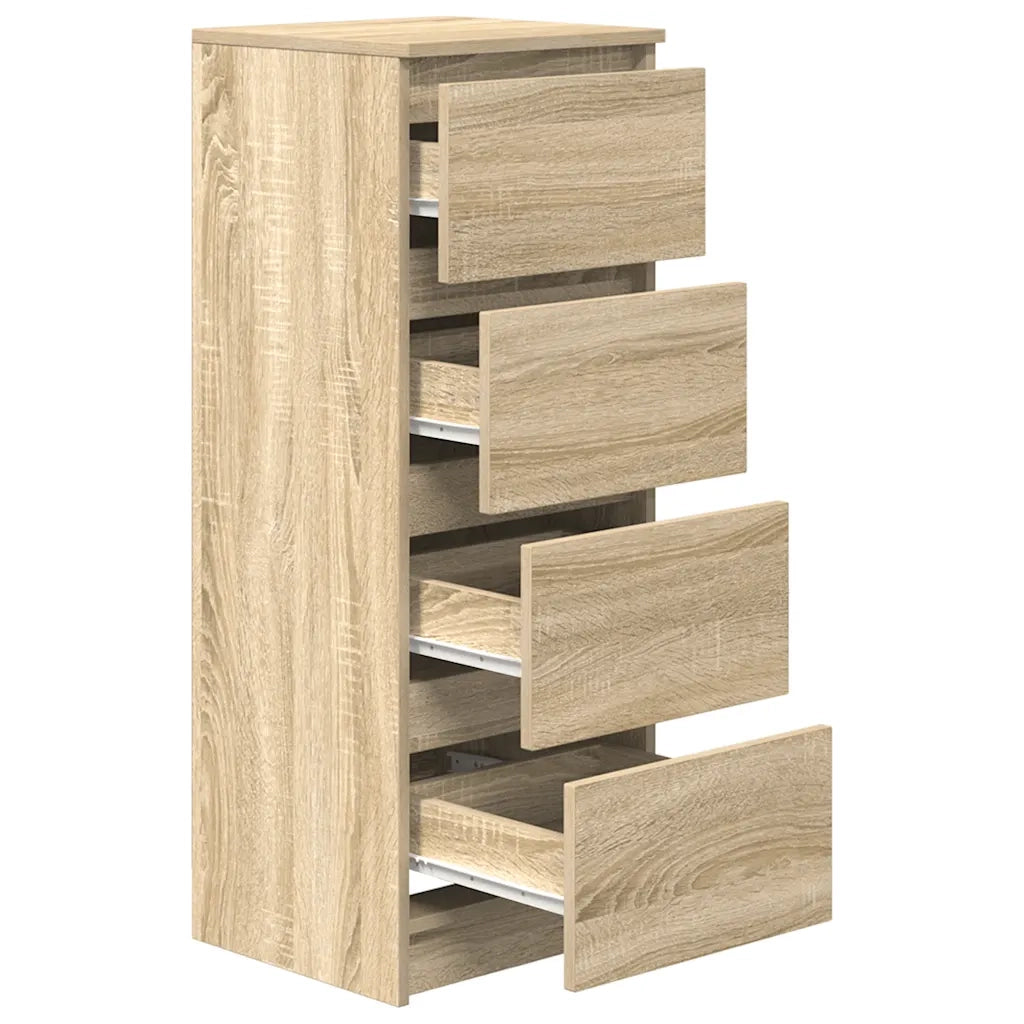 Credenza Rovere Sonoma 37,5x35x99 cm in Legno Multistrato 861699