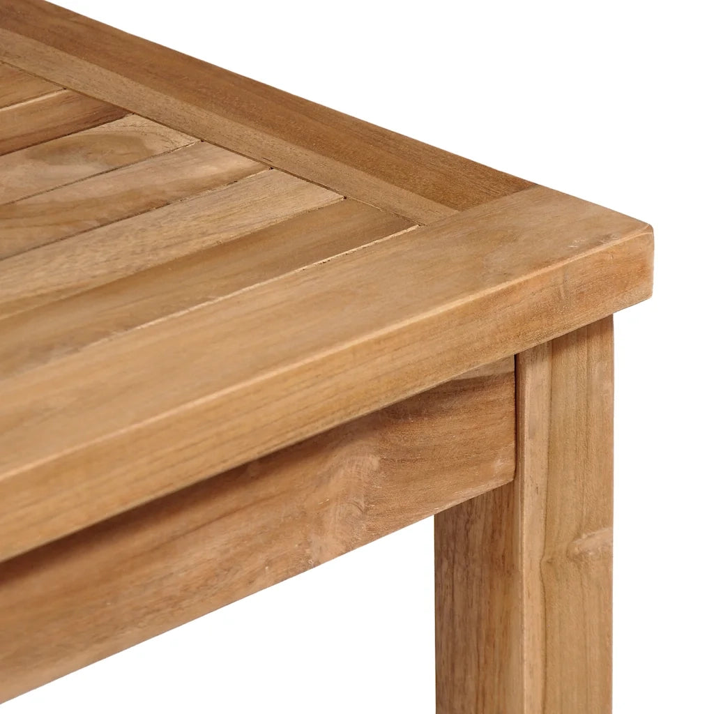 Set da Pranzo per Esterni 5 pz Legno Massello di Teak cod mxl 41858