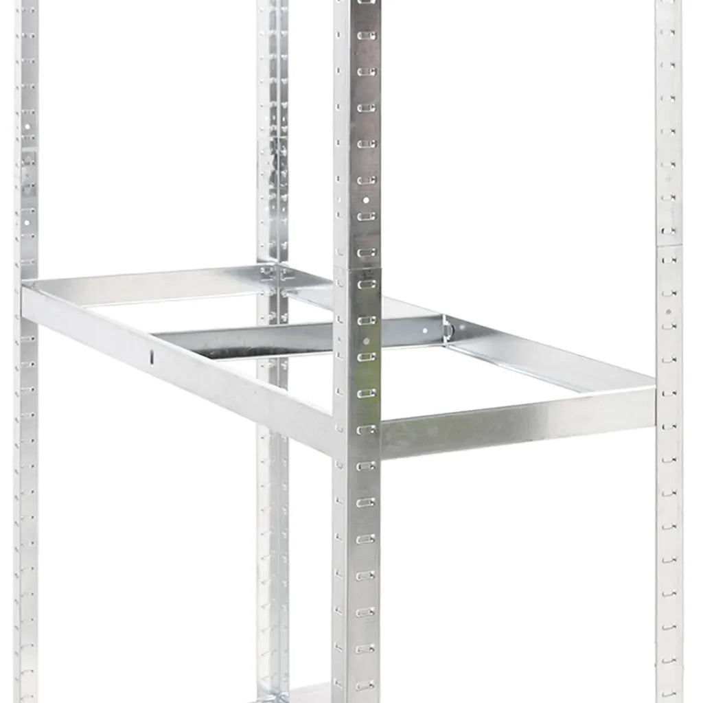 Portapneumatici a 3 Strati 2 pz Argento 110x40x200cm in Acciaio 152896